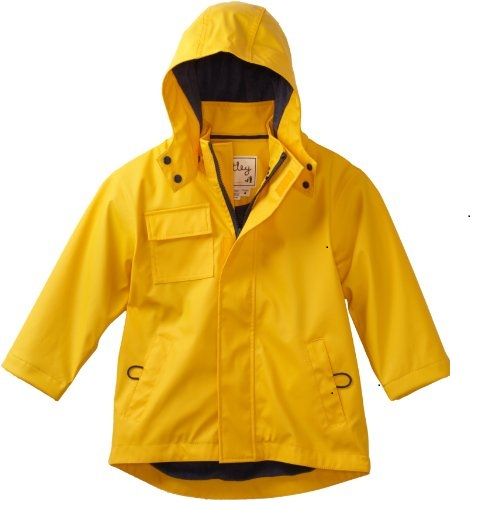 Kids PU rain coat/ OEKO-TEX 100 / welded seam