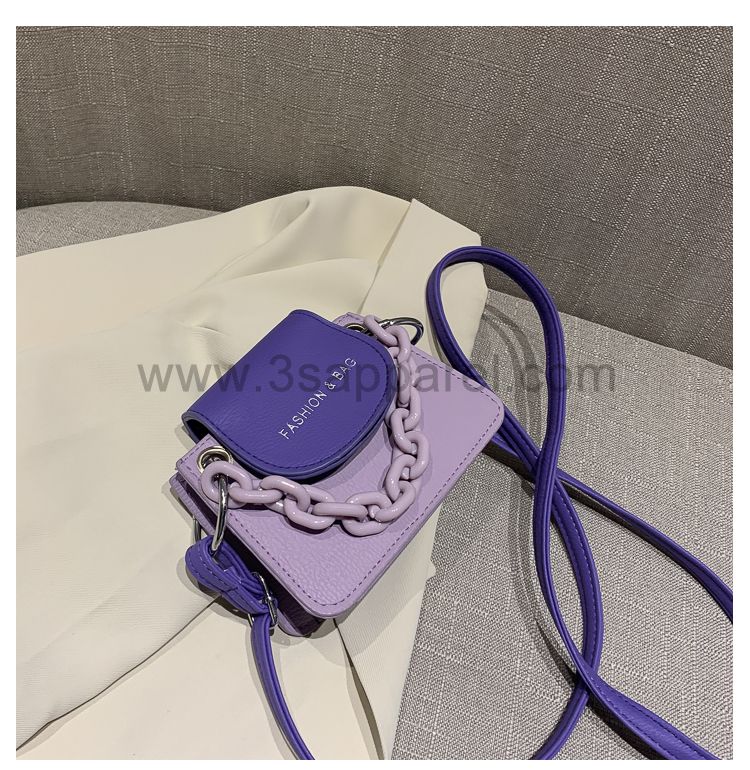 Fashion Simple Mini Square Purse Chain Designer Crossbody Bag